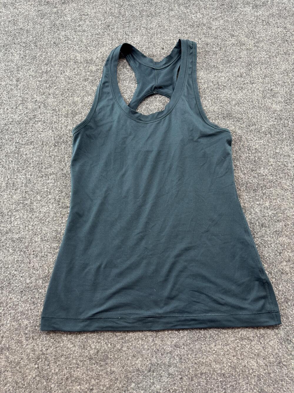 Athleta Tank Top Womens Small Blue Racerback Lightweight Athletic Gym Yoga